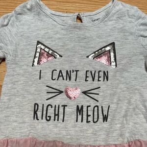 Lot of 6 girls long sleeved shirts size 4T